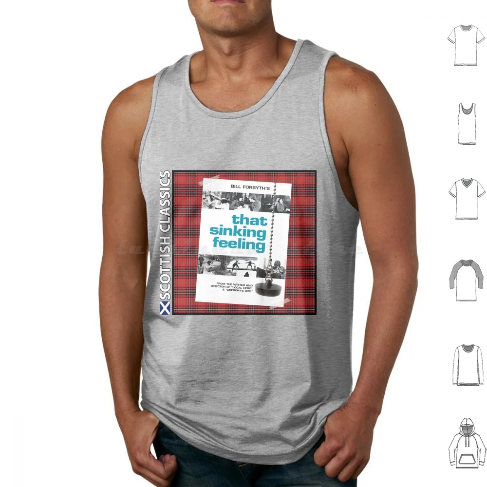

Scottish Classics-That Sinking Feeling Tank Tops Print Cotton Scottish Scotland Glasgow Local Hero Classic Cinema Cinema