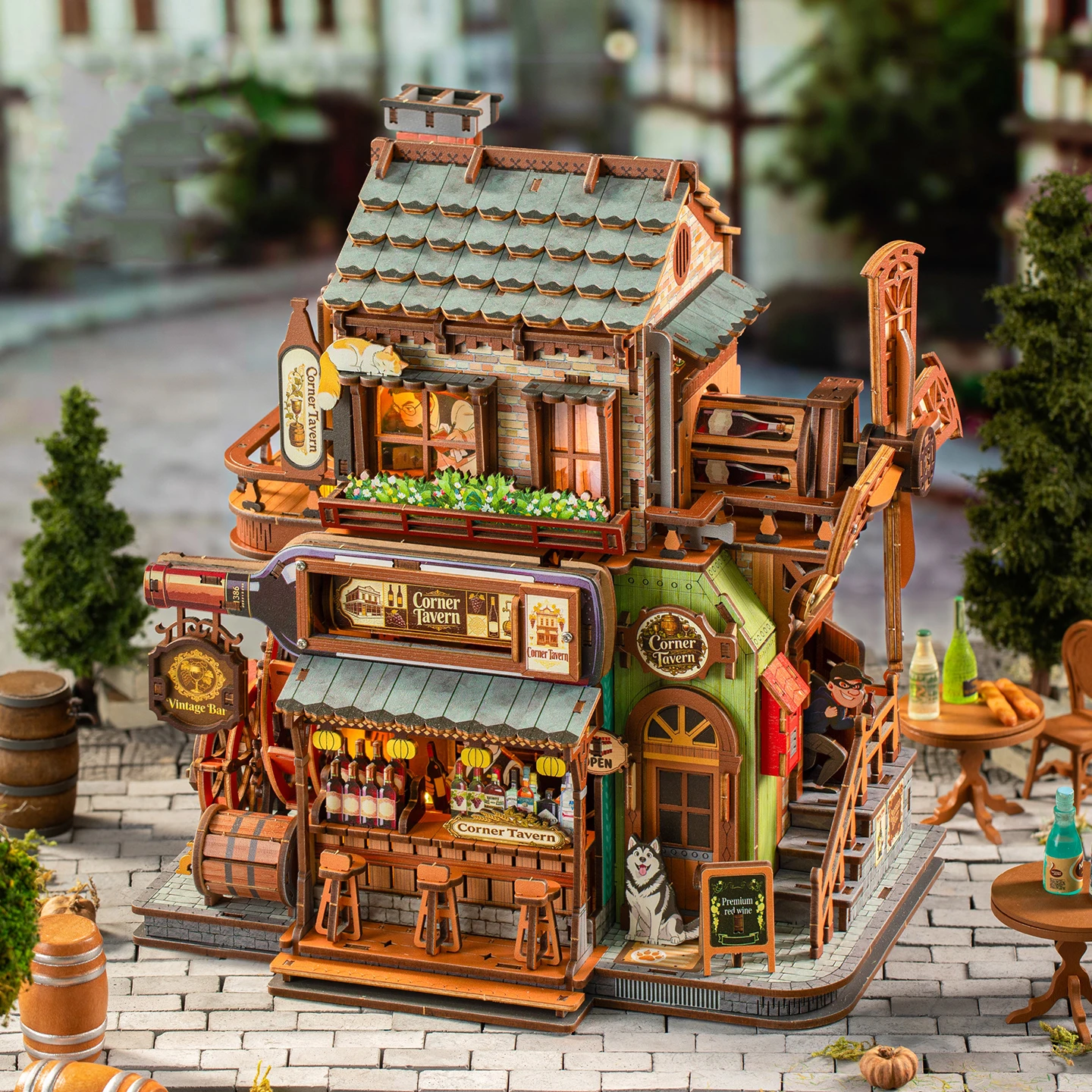 DIY Wooden Miniature Model Kit - Woodworking Kits For Kids ulasan dan harga