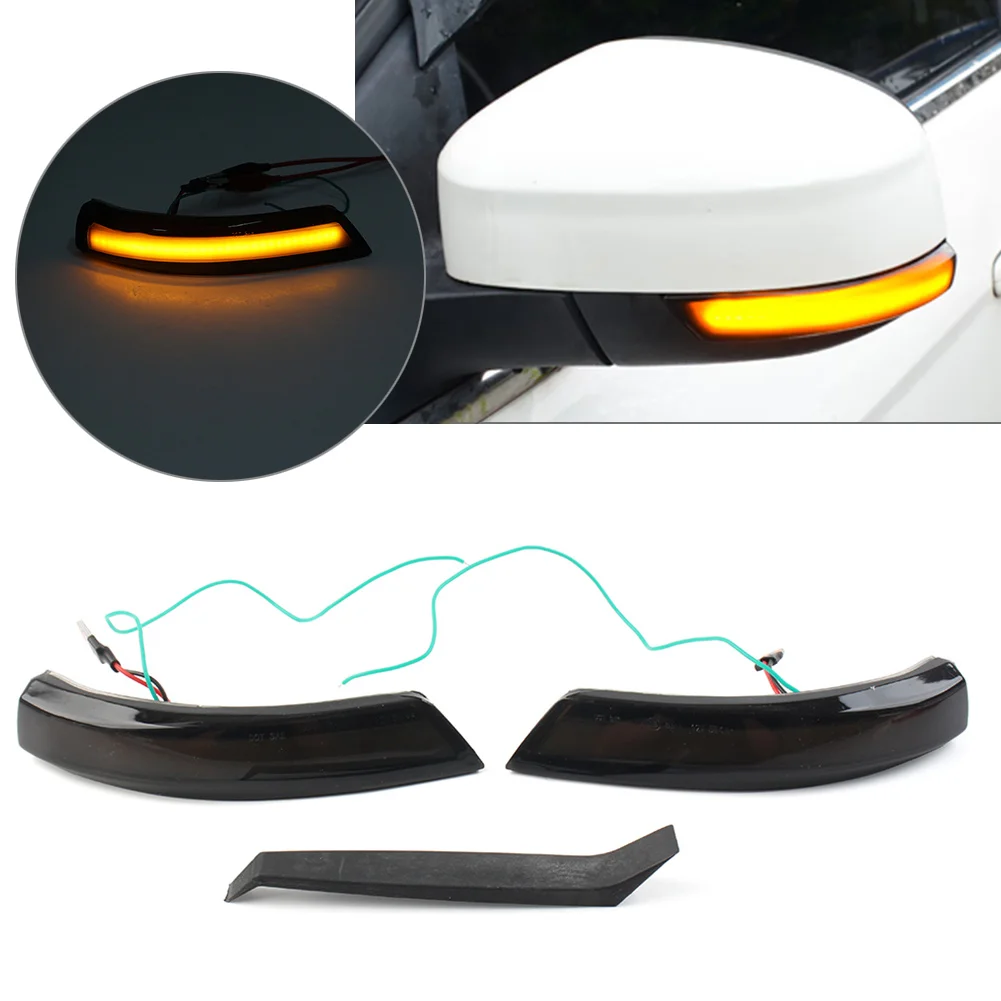 Dynamic Turn Signal Light Car Side Mirror Indicator Sequential Blinker Lamp For Ford Focus 2 MK2 Focus 3 MK3 3.5 For Mondeo MK4