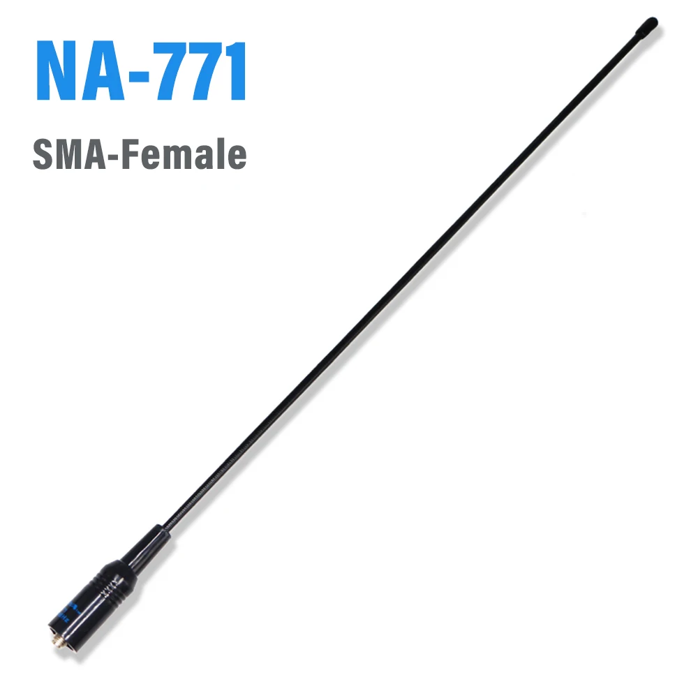 

10W NA-771 SMA-Female Dual Band Antenna For Talkie UHF VHF 144/430Mhz High-gain Antenna For Baofeng UV-5R UV-82 BF-888S Radio