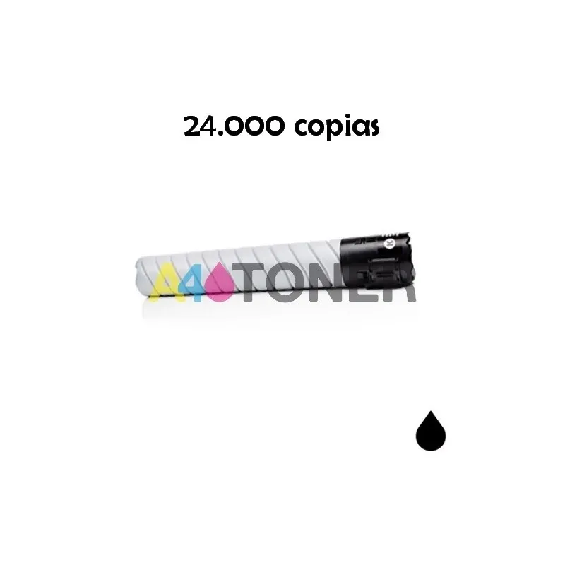 Konica minolta TN221 A8K3150 compatible toner black A4toner.com