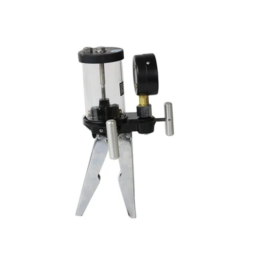 Pressure Measuring Instrument Portable Handheld 0-25MPA Hydraulic Pressure Hand Pump For Pressure Gauge