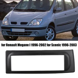 Car 1 Din Radio Fascia For Megane I 1996-2002 DVD Stereo Panel Dash Mount Frame Radio Fascia Frame ABS Plastic Car Accessories