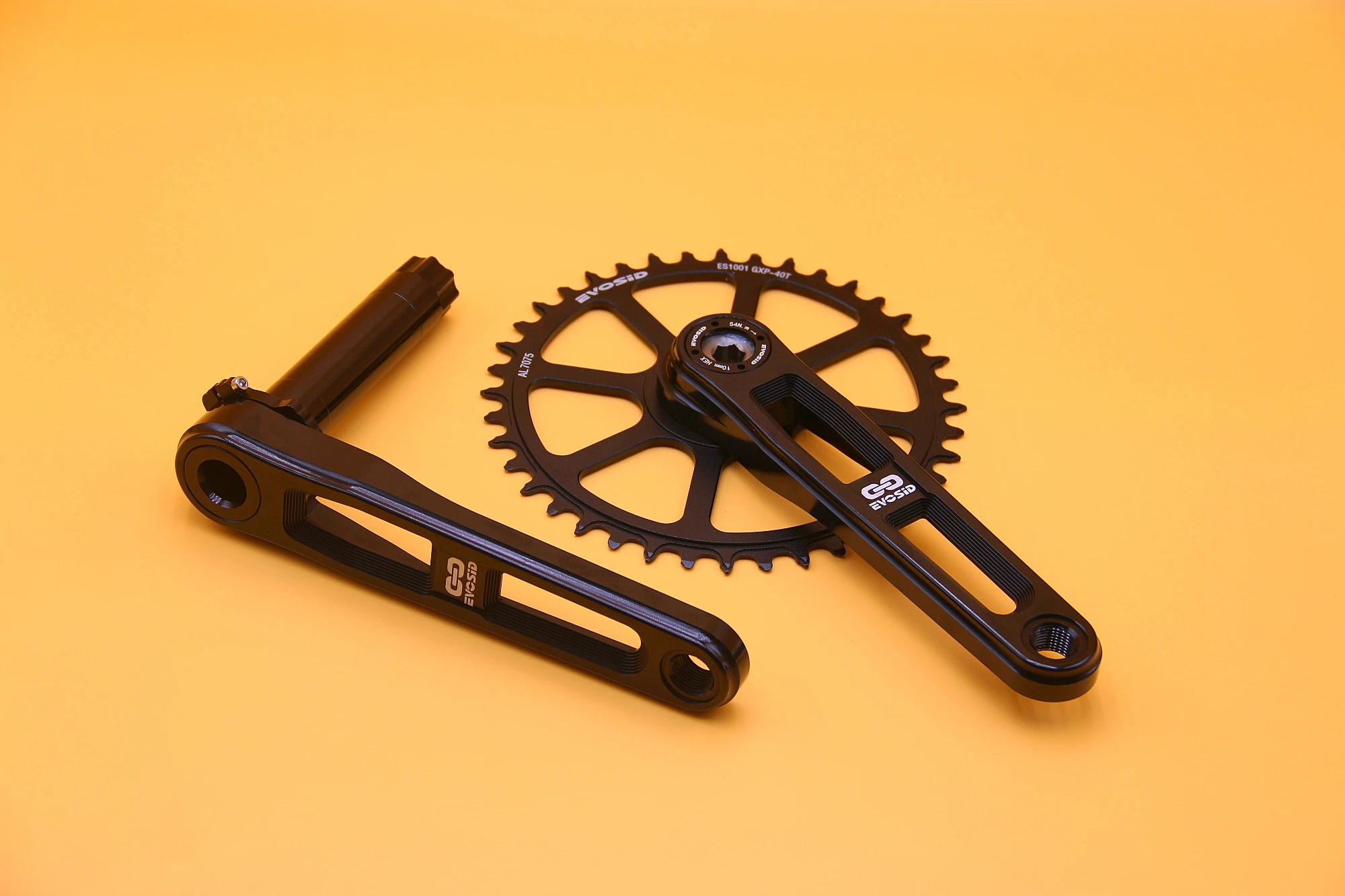 EVOSID Ultraleichte Rennrad-Kurbel Einzelkettenblatt Gravel-Bike Integrierte Kurbel 160/165/170MM CNC Faltbare Fahrradkurbel 8-12s – Detail 15