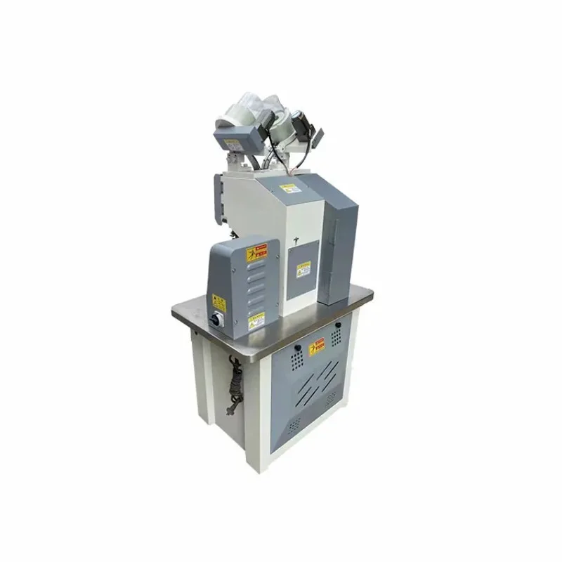 Automatic Heavy Duty Shoe Eyelet Punching And Riveting Machine For Footwear Industry And Leather Goods Making - view 4