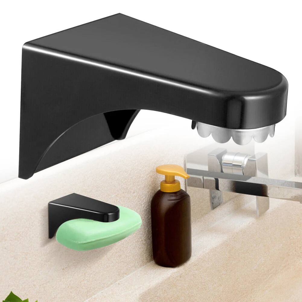 Soap Dishes Magnetic Soap Holder 7.5*4.5**4.3cm Black Color Easy To Install Magnetic Suction Wall Mount Useful