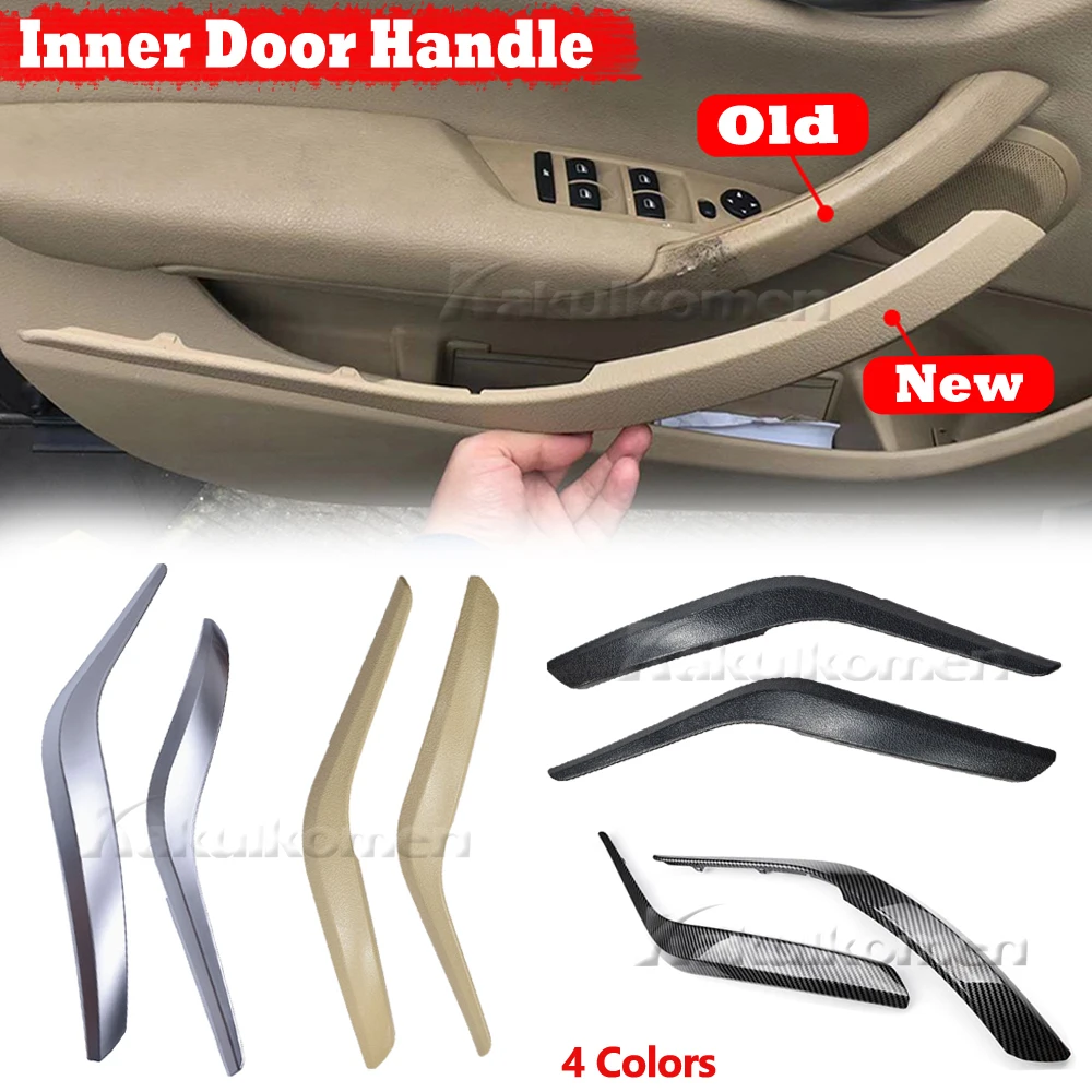1pc Left Right Car Interior Door Handles for BMW x1 E84 10-16 Inner Doors Panel Handle Bar Pull Trim Cover Front Rear
