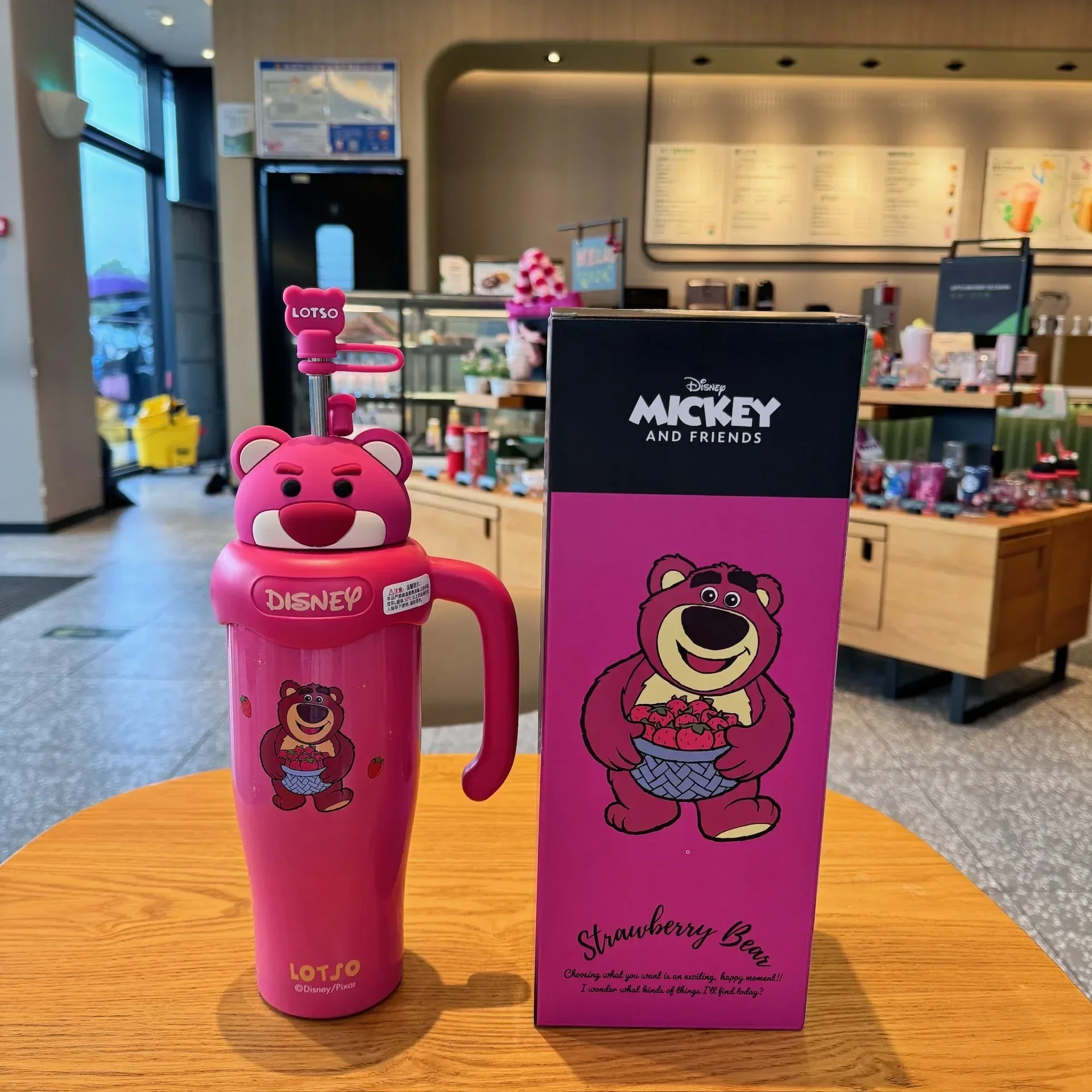 Disney Mickey Mouse Thermos studente bollitore sportivo tazza d'acqua per bambini tazza di raffreddamento per caffè Minnie Mouse regali di festa perimetro