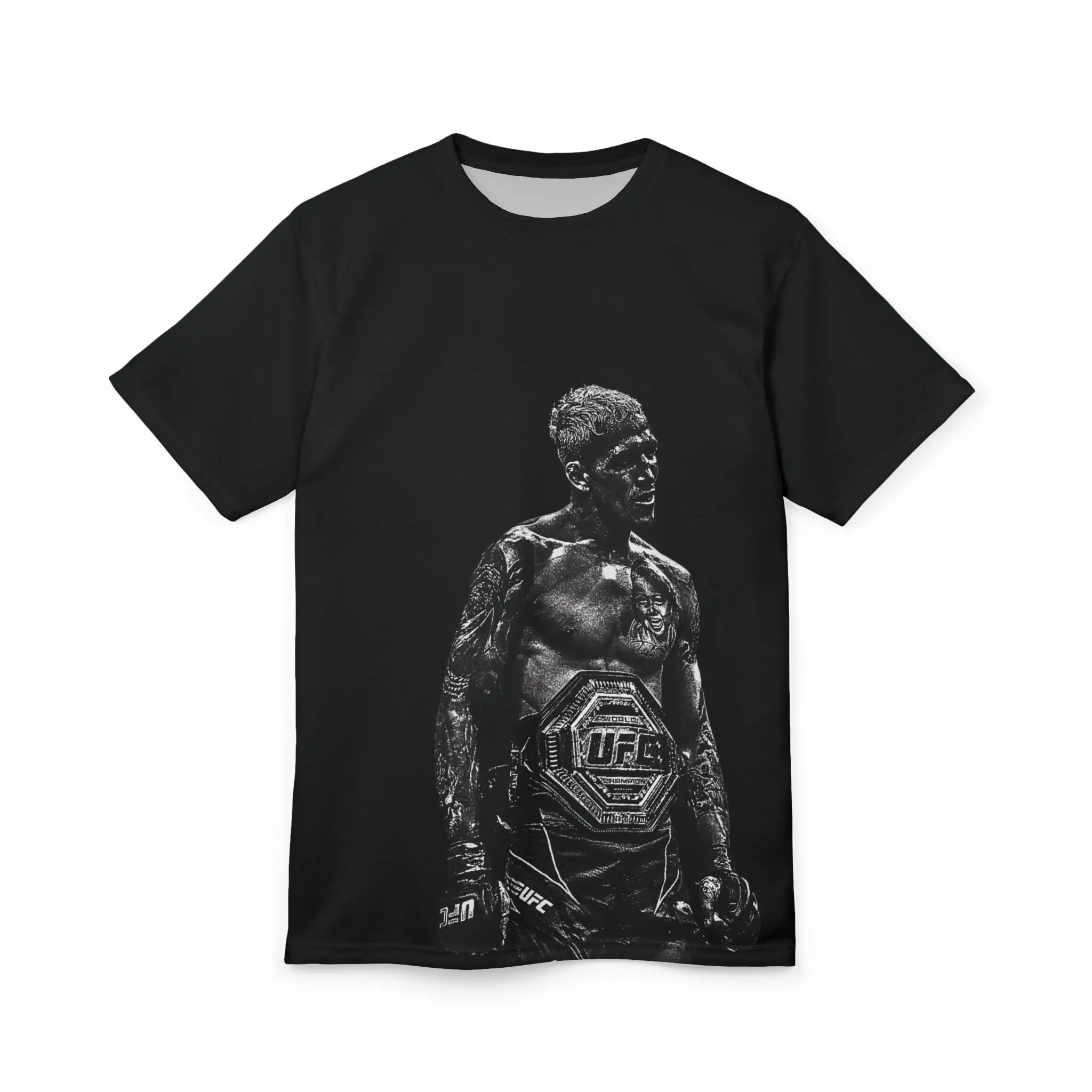 2026 Estate UFC Charles Oliveira Combattimento Grafica T-shirt Donna Sport Cotone Manica corta Allentato Per Il Tempo Libero Camicia Fitness Unisex