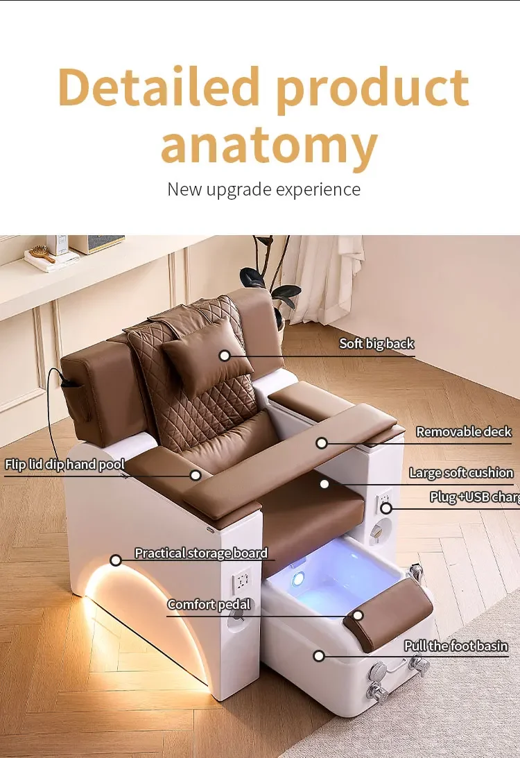 Multi-functional Pedicure Sofa, Pedicure Chair, Pedicure Shop, High-grade Tattoo, Electric Medical Foot Bath Chair