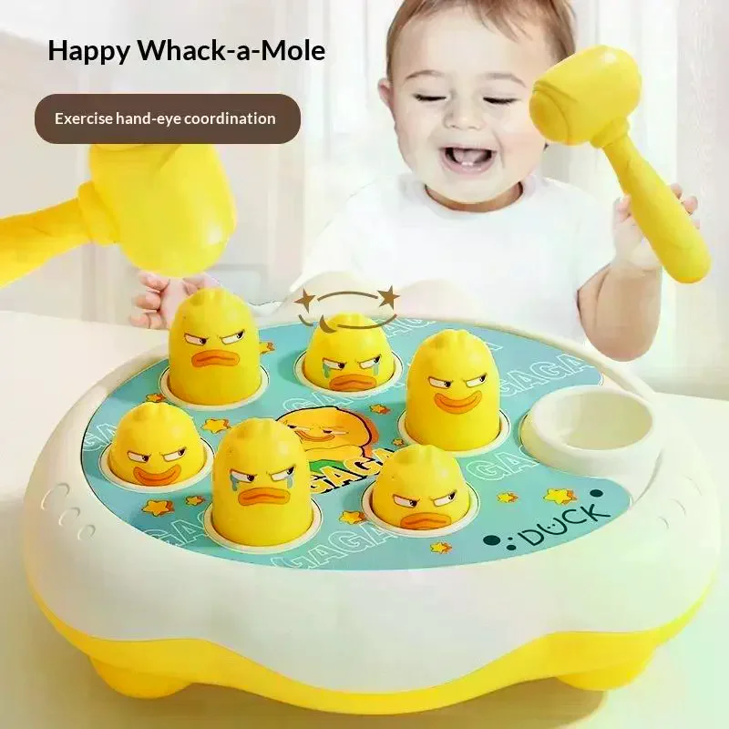 モグラたたきおもちゃ 赤ちゃん用 ハムスター 子供用 早期教育玩具 パチパチ叩くおもちゃ 子供向け
