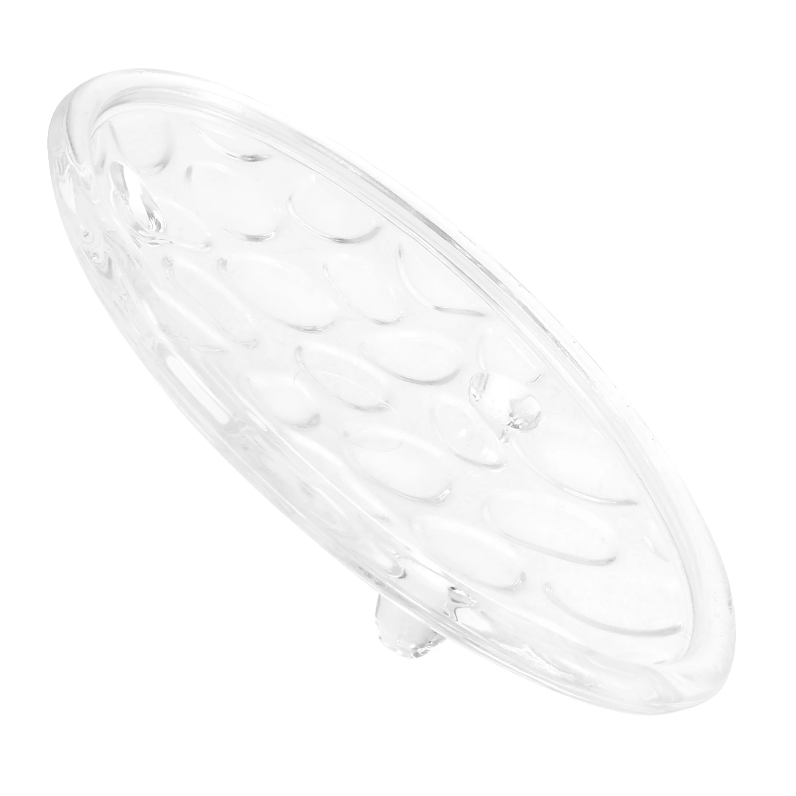 

Glass Soap Holder Simple Shaped Rack Exquisite Details Portable Container Store More Items Convenient Glass Soap Tray