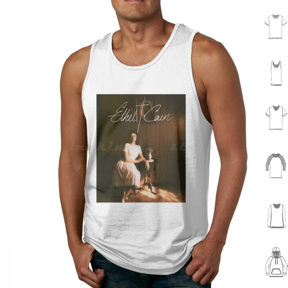 Ethel Cain Tank Tops Print Cotton Ethel Cain Preachers Daughter Ethel American Teenager Ethel Cain Music Ethel Cain Tour