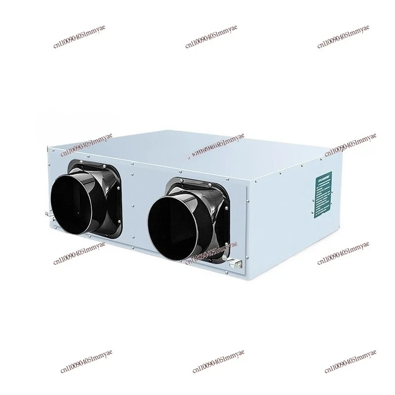 1000m³/h Ceiling Heat Recovery Fresh Air Exchanger Two-Way Flow Ventilator For Commercial Hot Pot Shop