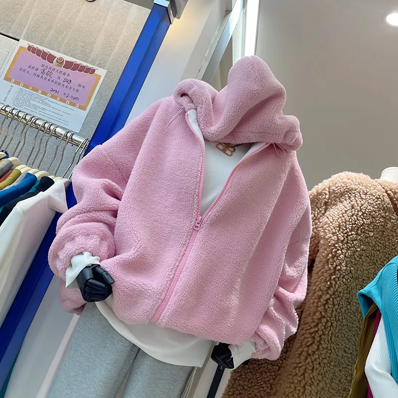 

Куртка женская Dongda Gate осенне-зимняя, новая, свободного кроя, универсальная, модная, утепленная, с капюшоном, для повседневной носки