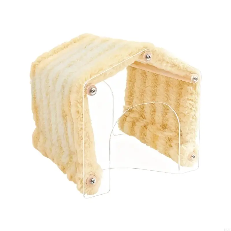  Soft Hamster Toy Detachable Cage Toy Winter Bed Habitat for Other Small Animals