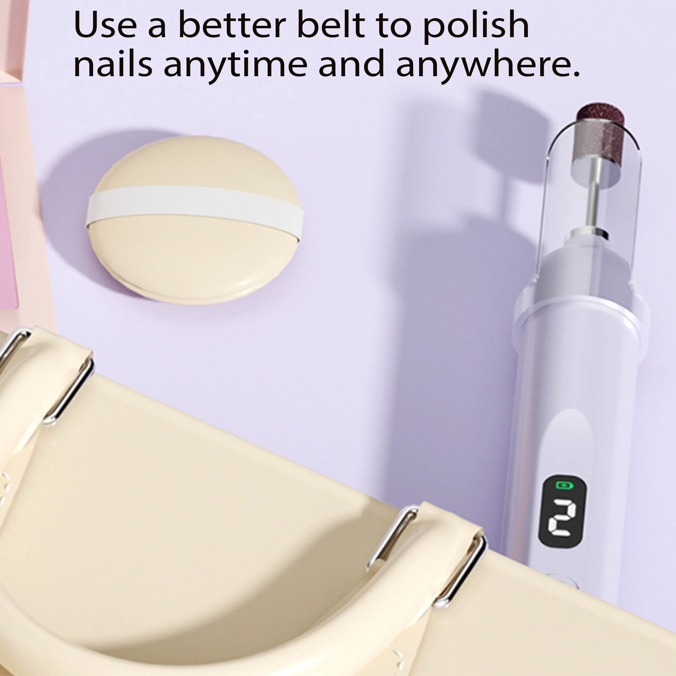 New nail polisher nail lamp portable wireless rechargeable nail polisher