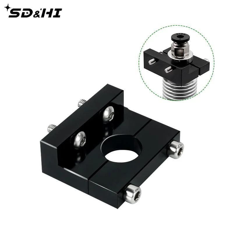 E3-V6 Hotend Bloco Fixo V6 Suporte de Radiador Para Acessórios de Impressora 3D Conjunto Extrusora
