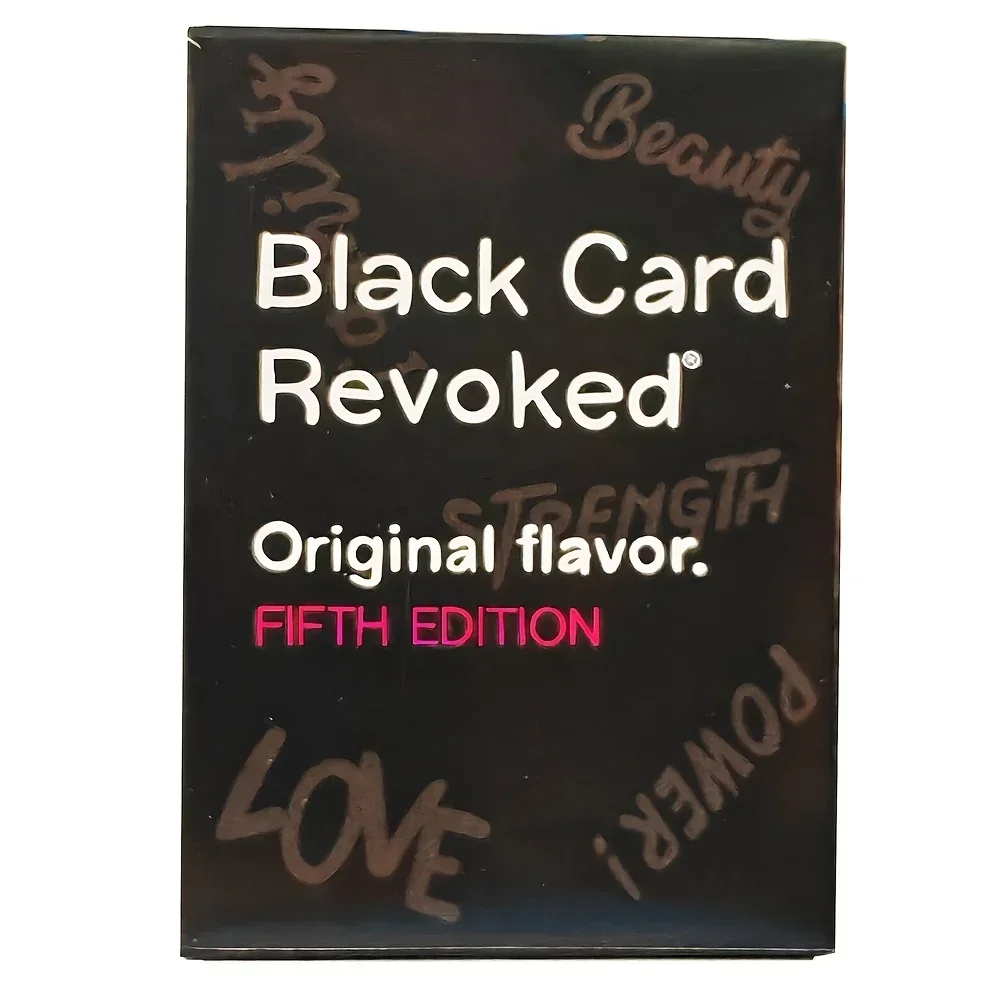 Black Card Revoked 2Nd Edition - Hilarious Party Game For Adults, Perfect For Summer Events & Gifts, Includes Fun Cards