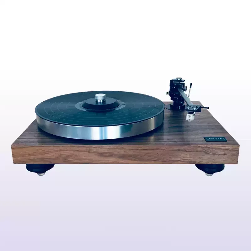 AMN-010 LP-10MK Vinyl Record Player Turntable with Tonearm, Cartridge, Phono Preamp, and Record Weight Stabilizer