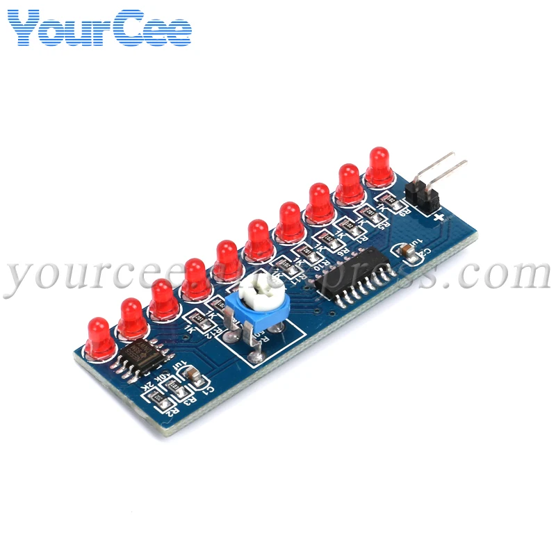 NE555 CD4017 Running LED Flow Light Electronic Production Suite Control Board Module Capacitor Oscillator Clock Siganal DIY Kit