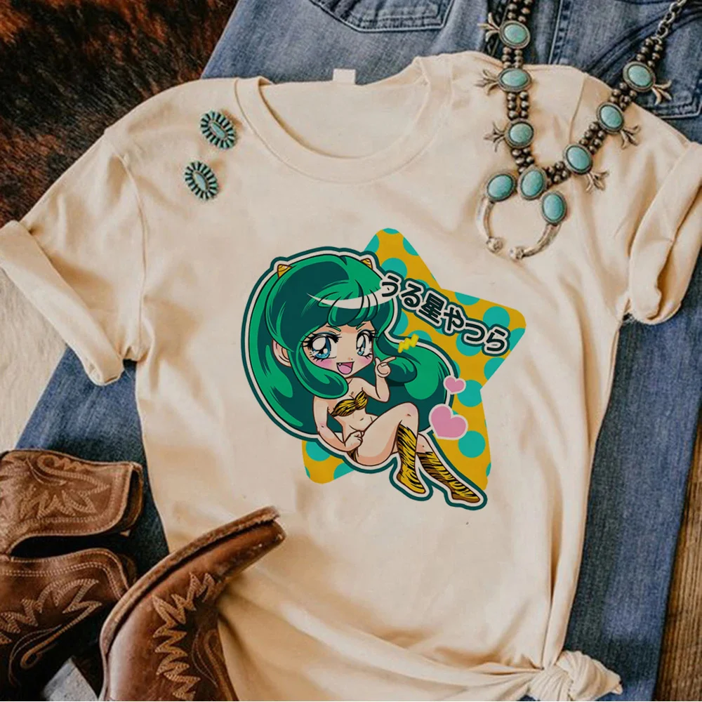 Urusei Yatsura top women graphic t shirt female graphic streetwear designer clothes