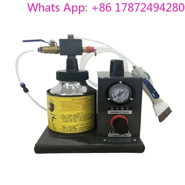 High-Speed Manual Leather Edge Gluing Machine New Condition With Motor Multiple Styles For Manufacturing Plants