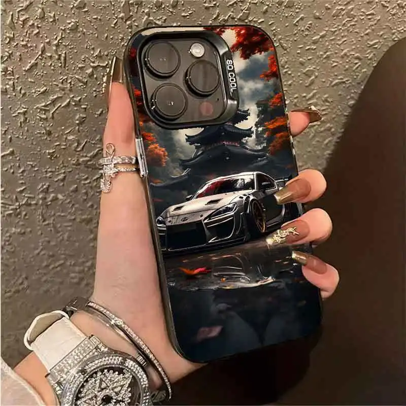 

Fashion Sports Car Phone Case for iPhone Models 16Pro/ 15/ 15Plus/ 15Pro/ 14/ 14Plus, 13/ 13Pro/ 12PROMAX/ 12/ 11/ XR