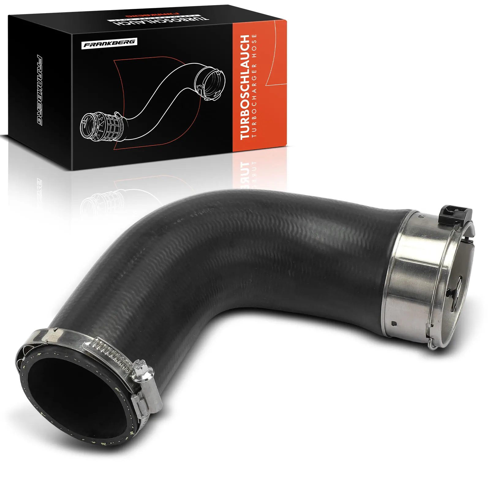 Frankberg 1x Ladeluchtslang Turboslang Inlaatslang Ladeluchtkoeler voor Volvo XC40 536 T4 AWD 2.0L Diesel 8888821397