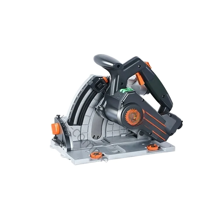 Professional Woodworking Track Saw 220V 110V Electric Circular Saw with Guide Rail, Variable Speed US/EU Plug for Wood MDF