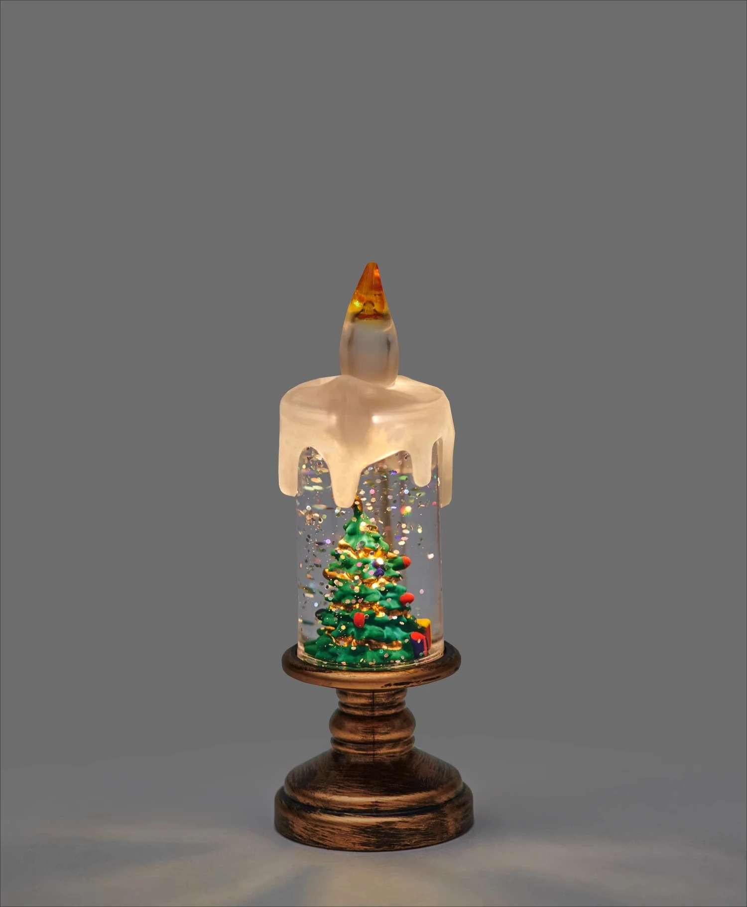 Check out the Christmas Candle Atmosphere Night Light Desktop Ornament Christmas Gift