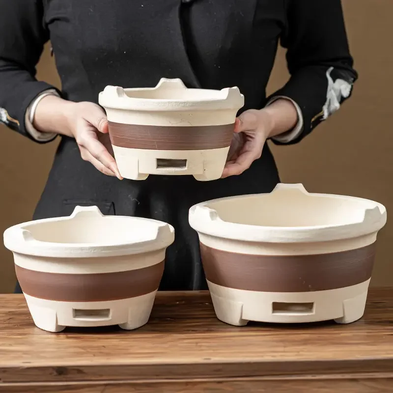 Réchaud à thé en argile pour théière, brûleur à charbon en céramique, réchaud à thé Kung Fu, barbecue portable au charbon de bois