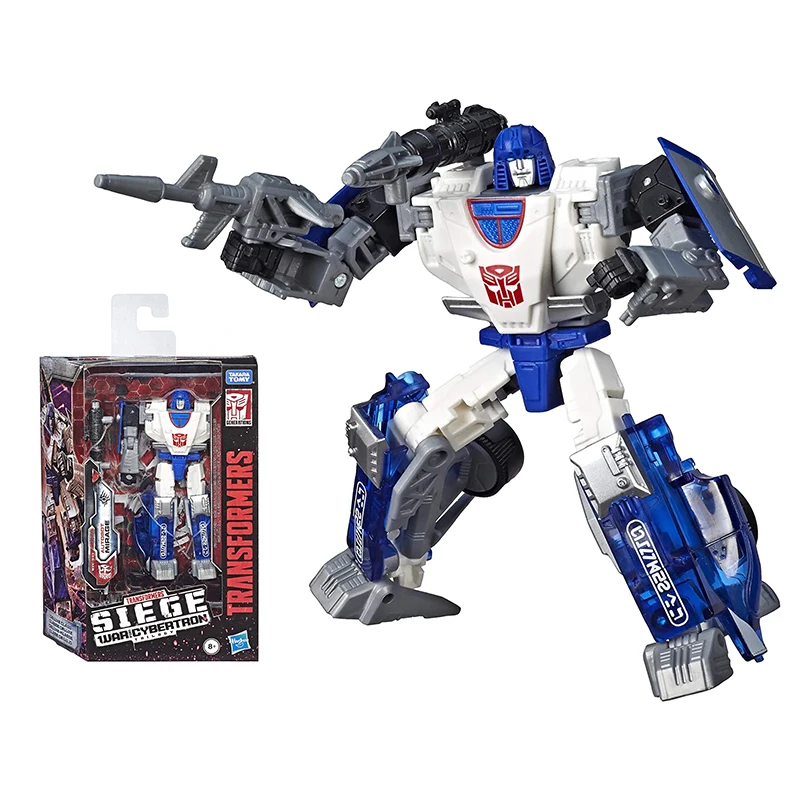 

Original Transformers Toys Generations War for Cybertron Deluxe WFC-S43 Autobot Mirage Action Figure Model Collectible Toy Gift