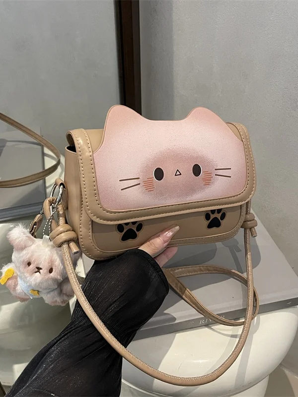 

Chic oulder Bag Women's Handbag Cute Toas Commuter Bag Faionable Crossbody Bag Sli Polyester Neutral Sle