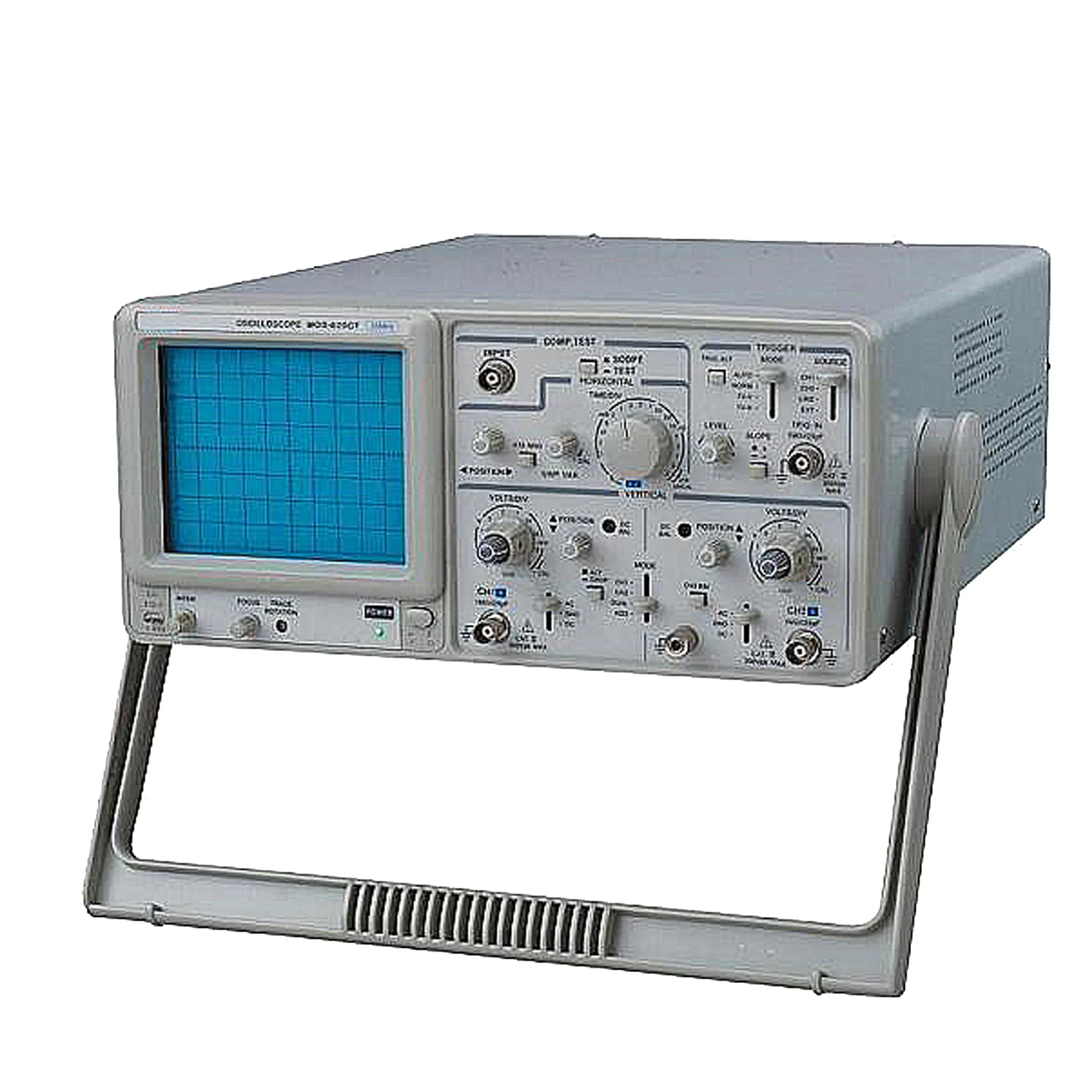 MOS-650CT Industrial Test Oscilloscope Two Channel Channel Build-In Component Test Operating 50Mhz Bandwidth Analog Oscilloscope