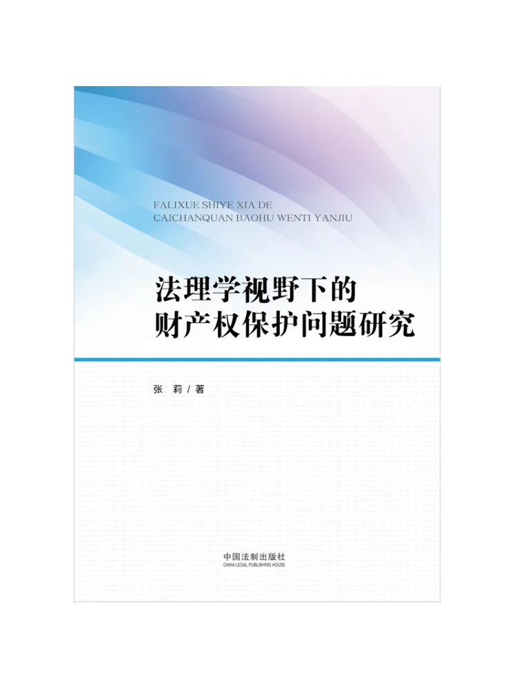 Book-Winshare Research on the Protection Of Property Rights From a Legal Perspective