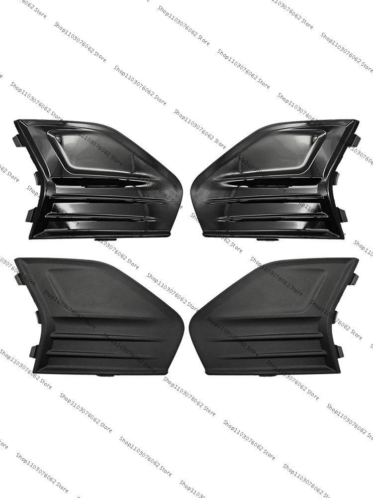 

For Ford Fusion 2019-2020 Front Bumper Fog Light Lamp Frame Cover Trim Lid Bezel