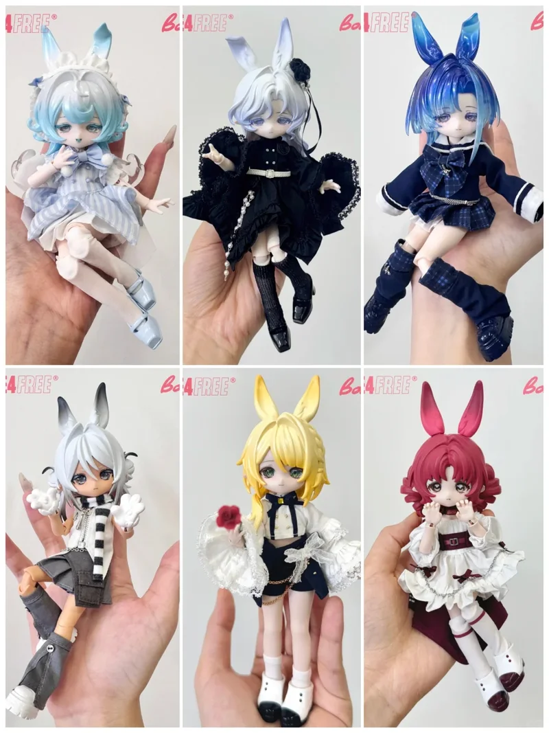

In Stock Bonnie Bunny Meteorological Star Language Series Blind Box 1/12 High Quality Bjd Doll Cartoon Figure Toy Birthday Gifts
