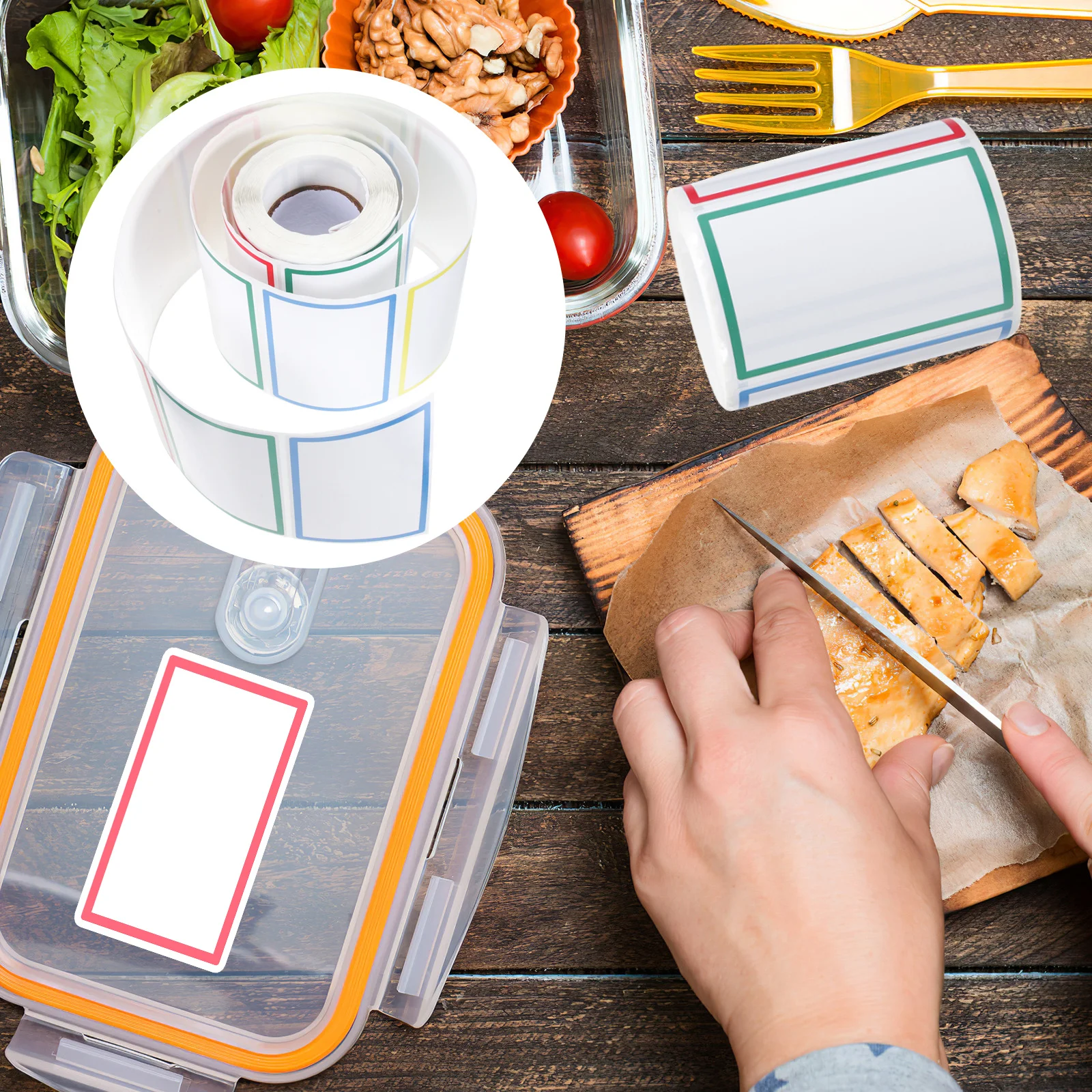 

Name Tag Labels Self-Adhesive Small Sticker Labels for Kids Clothes Classroom Dry Erase No Glue Residue Label Sticker