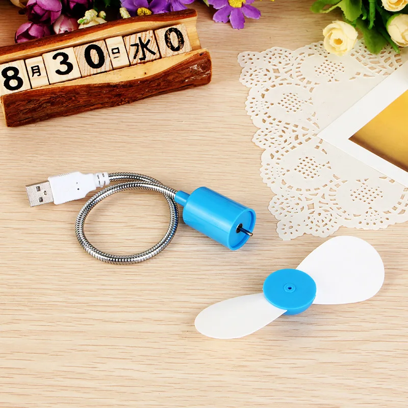 USB Mini Fan Notebook Desktop Cooling Fan Cooler Plastic Easy to carry Air Conditioning Appliances For Computer and Power Bank