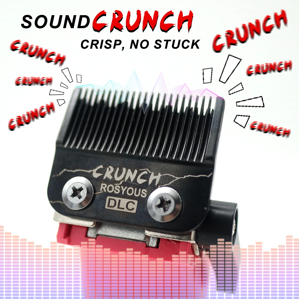 

Профессиональная электрическая машинка для стрижки ROSYOUS CRUNCH DLC лезвие для JUCAI JC06 R66 M10 V001 8148 V003 Madeshow Wmark Kulilang Vgr