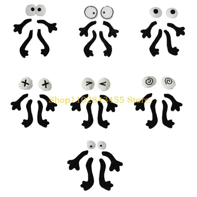 49MC 1set 귀여운 안구/사지 모양 패치 DIY 머리핀 크리 에이 티브 액세서리 의류 가방 헤어 바레트 키 체인 장식