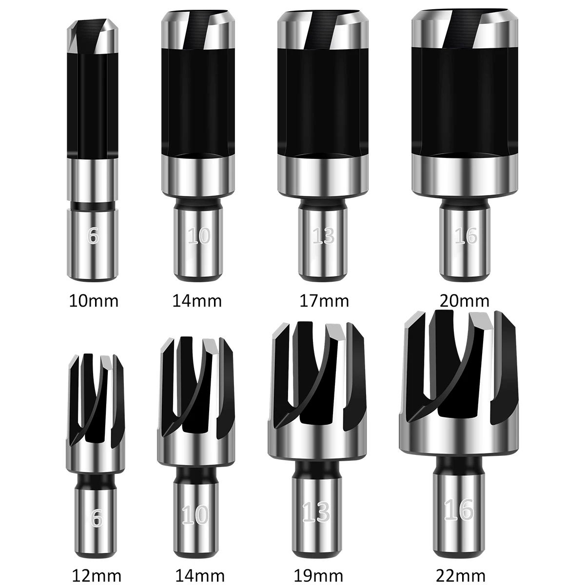 Woodworking countersunk cork drill bit combination tool efficient and durable drill bit accessories suitable for carpenters