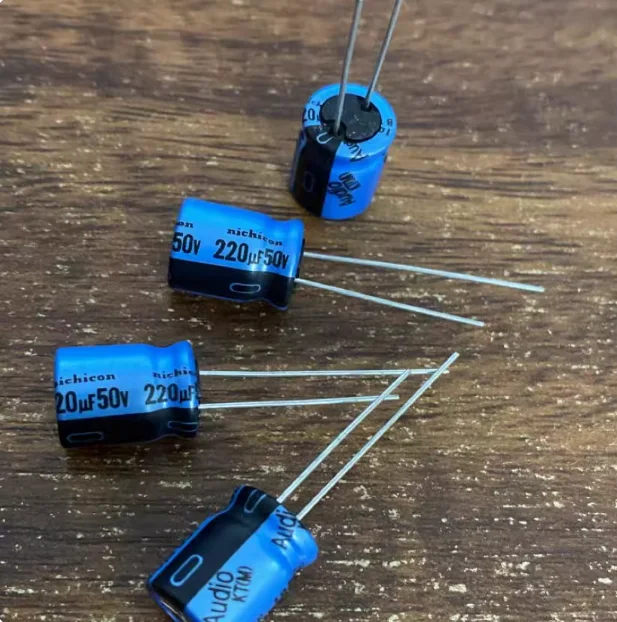 

20pcs/lot original Japan nichicon 50V 220UF KT-AUDIO 10X12mm Audio aluminum electrolytic capacitor free shipping