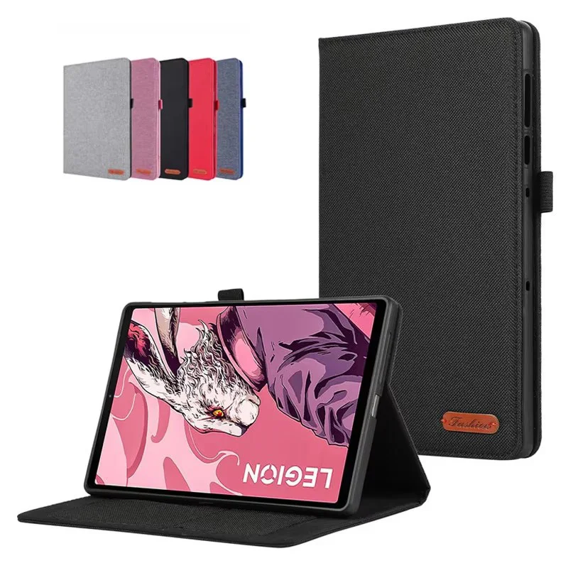 Case for Legion Y700 2023 Case 8.8 inch Soft Fabric Stand Flip Cover for Lenovo Legion Y700 2023 Case for y700 legion 2023