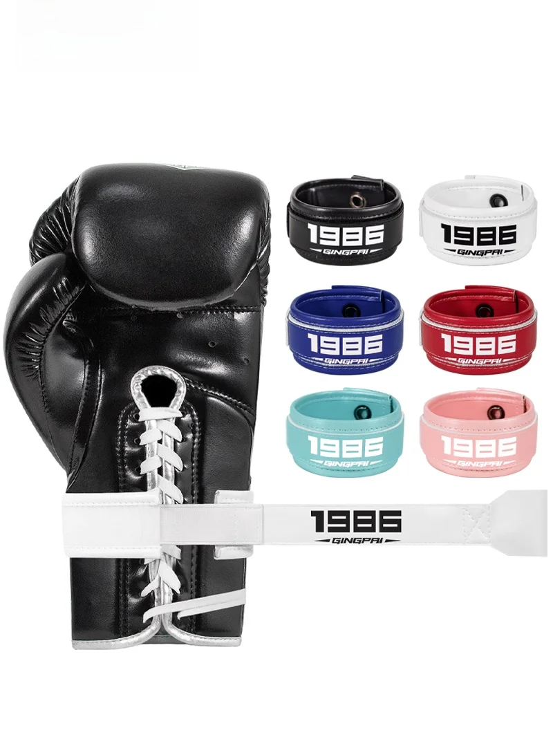 Picture 4: Competitive Pair Self-Locking Rope Boxing Gloves Single-Hand Wear Reinforced Fixed Wrapping Device Martial Arts Training Gear
