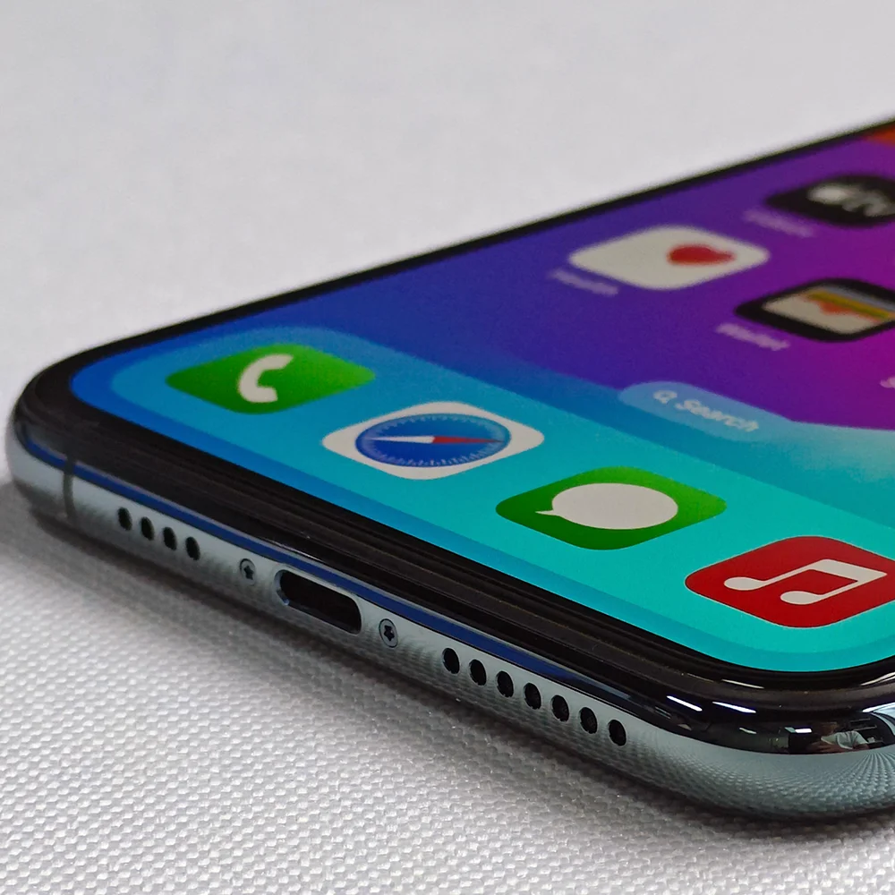 هاتف Apple iPhone 11 Pro Max 4G LTE بشاشة 6.5 بوصة معرف الوجه NFC وكاميرا 12 ميجابكسل هاتف ذكي غير مقفول A13 بيونيك هاتف محمول IOS سداسي النواة