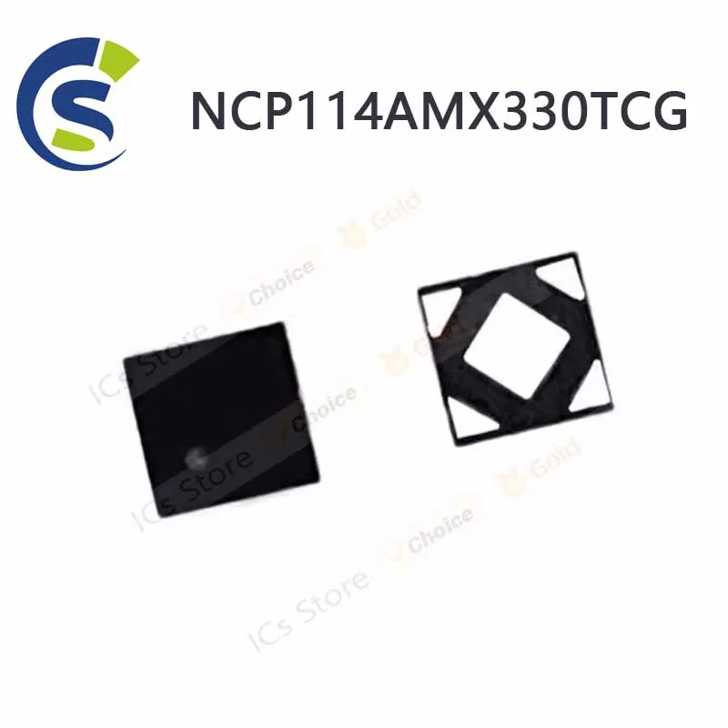 10PCS 100% New NCP114AMX330TCG BY UDFN-4 Chipset