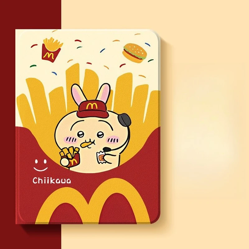 Cute French Fries Chii Chiikawa iPad Protective Case New Model Tablet Cover For iPad Mini 6 Mini7 Air5 iPad Pro Inch Cute Shell