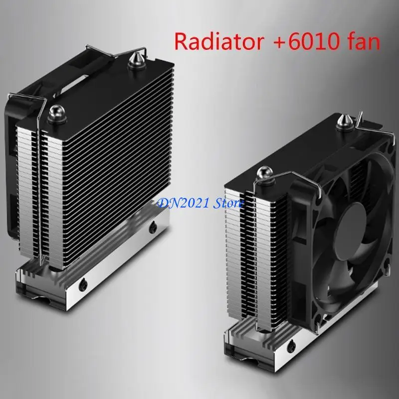 F3KE PCIE 5.0 SSD Cooler Fan 3000R 0.08A Heat Pipe for SSD 2280 Radiator